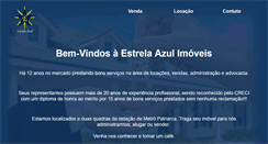 Desktop Screenshot of estrelaazulimoveis.com.br